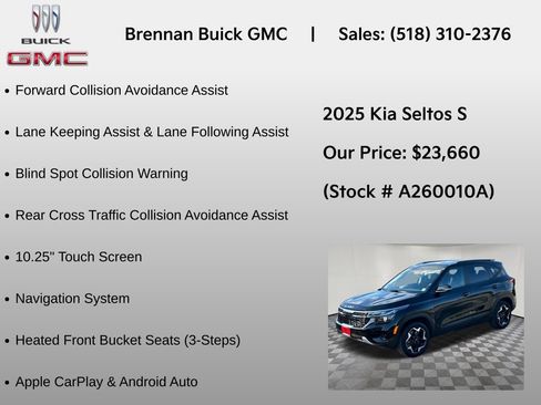 Used 2025 Kia Seltos S AWD/4WD image 6