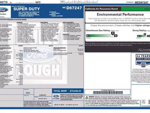 Certified 2021 Ford F250 Lariat w/ Lariat Ultimate Package image 6