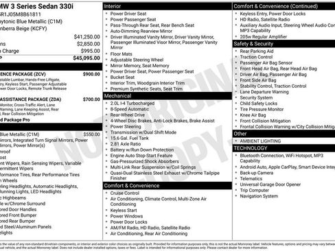 Used 2021 BMW 330i Sedan w/ Convenience Package image 7