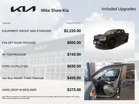 Used 2023 Ford Maverick XLT w/ Equipment Group 300A Standard image 3