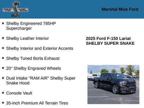 New 2025 Ford F150 Lariat w/ Equipment Group 501A Mid image 2