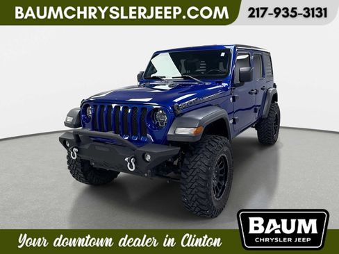 Used 2018 Jeep Wrangler Unlimited Sport S AWD/4WD image 1