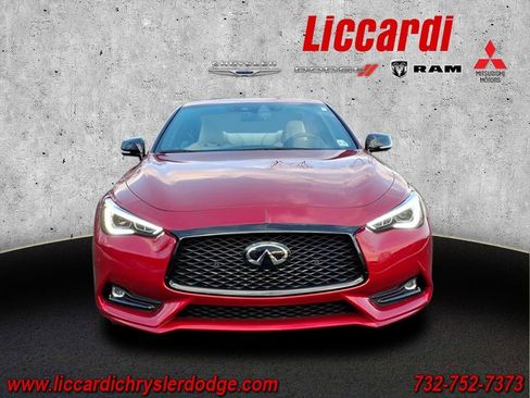 Used 2022 INFINITI Q60 Red Sport 400 w/ Proactive Package image 2