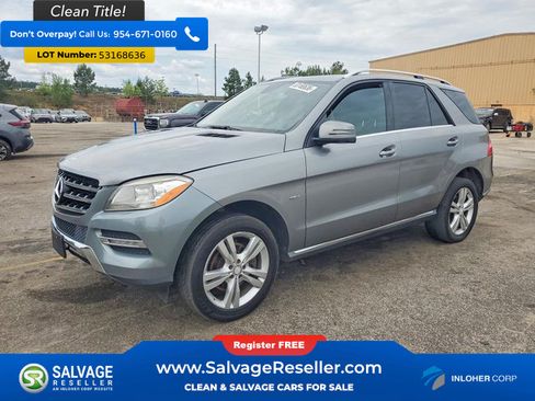 Used 2012 Mercedes-Benz ML 350 4MATIC image 1