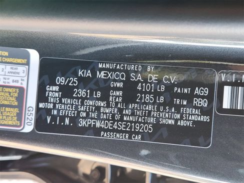 New 2025 Kia K4 GT-Line w/ GT-Line Sunroof Package image 31