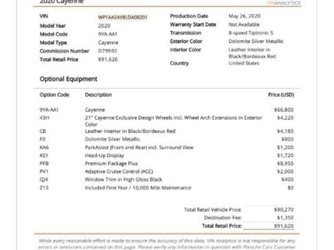 Used 2020 Porsche Cayenne image 7