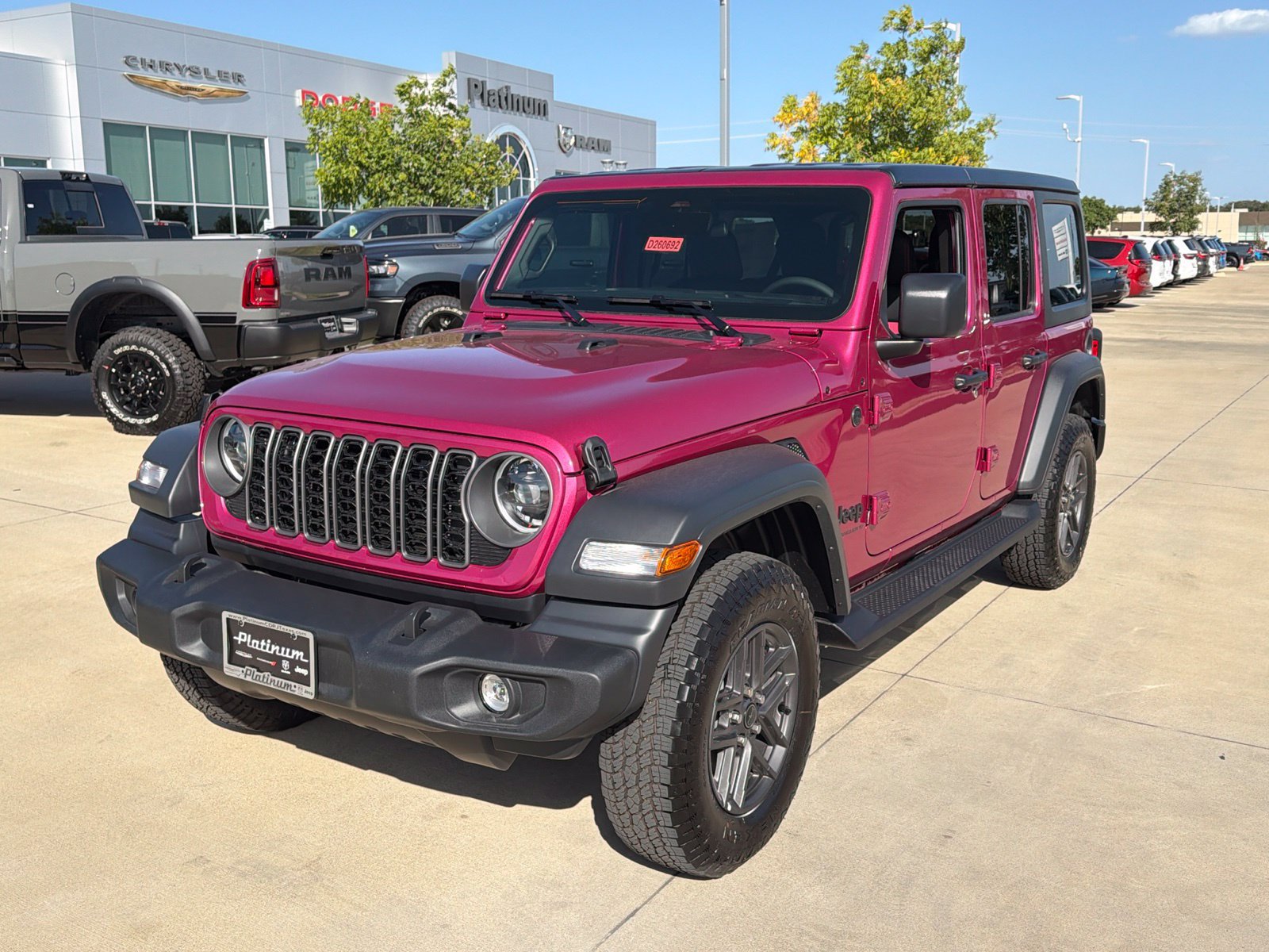 New 2026 Jeep Wrangler Unlimited Sport AWD/4WD image 9
