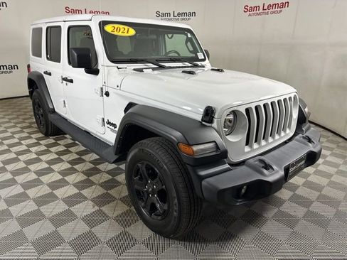 Used 2021 Jeep Wrangler Unlimited Sport S image 2