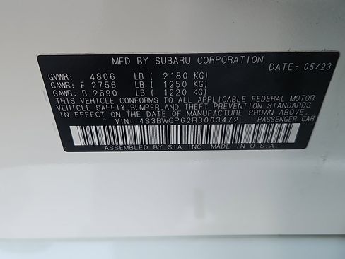 Certified 2024 Subaru Legacy Touring XT image 7