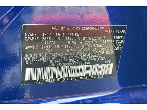 Used 2026 Subaru Crosstrek 2.0i Premium AWD/4WD image 27