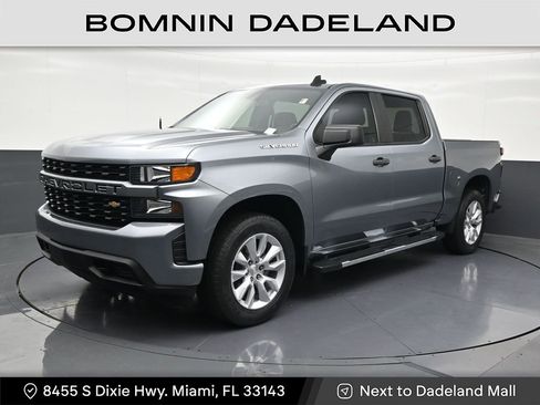 Used 2022 Chevrolet Silverado 1500 Custom RWD image 1