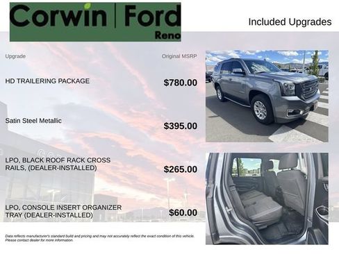 Used 2018 GMC Yukon SLE w/ HD Trailering Package AWD/4WD image 3
