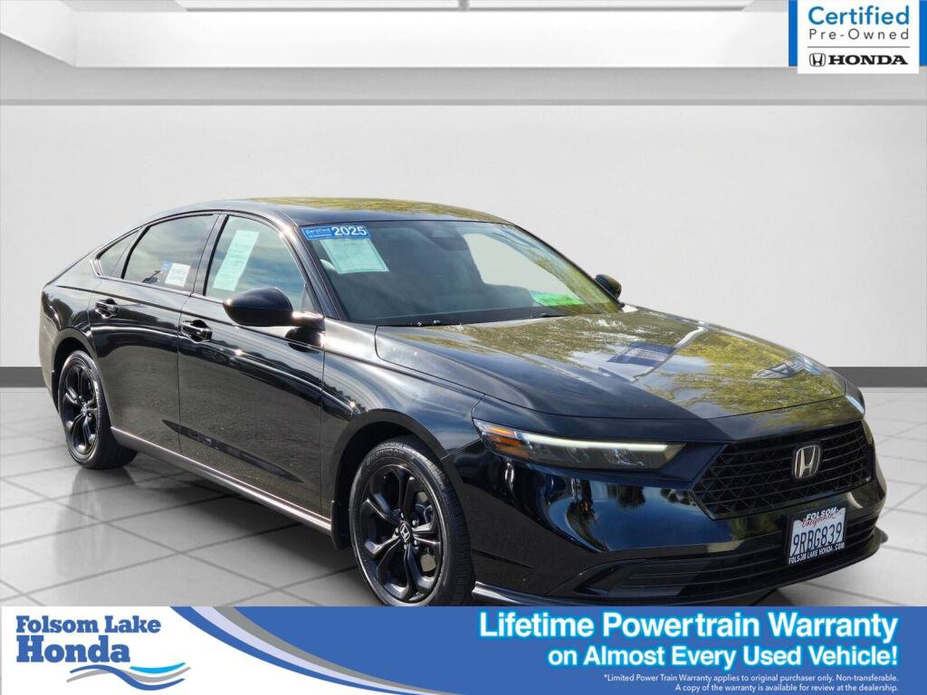 Certified 2025 Honda Accord SE image 1