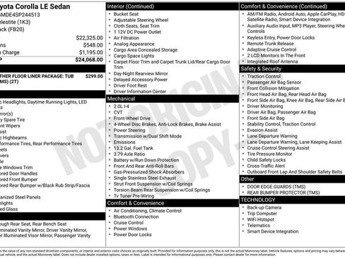 Used 2025 Toyota Corolla LE image 8