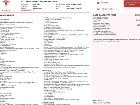 Used 2023 Tesla Model 3 Standard Range image 6