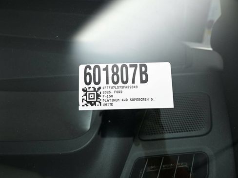 Used 2025 Ford F150 Platinum w/ Equipment Group 702A High AWD/4WD image 50