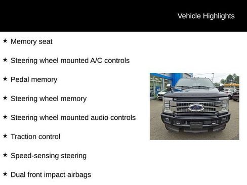Used 2017 Ford F350 Platinum w/ Platinum Ultimate Package AWD/4WD image 23