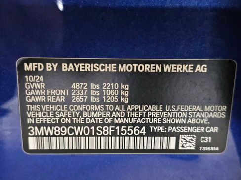 Certified 2025 BMW 330i xDrive Sedan w/ M Sport Package AWD/4WD image 41