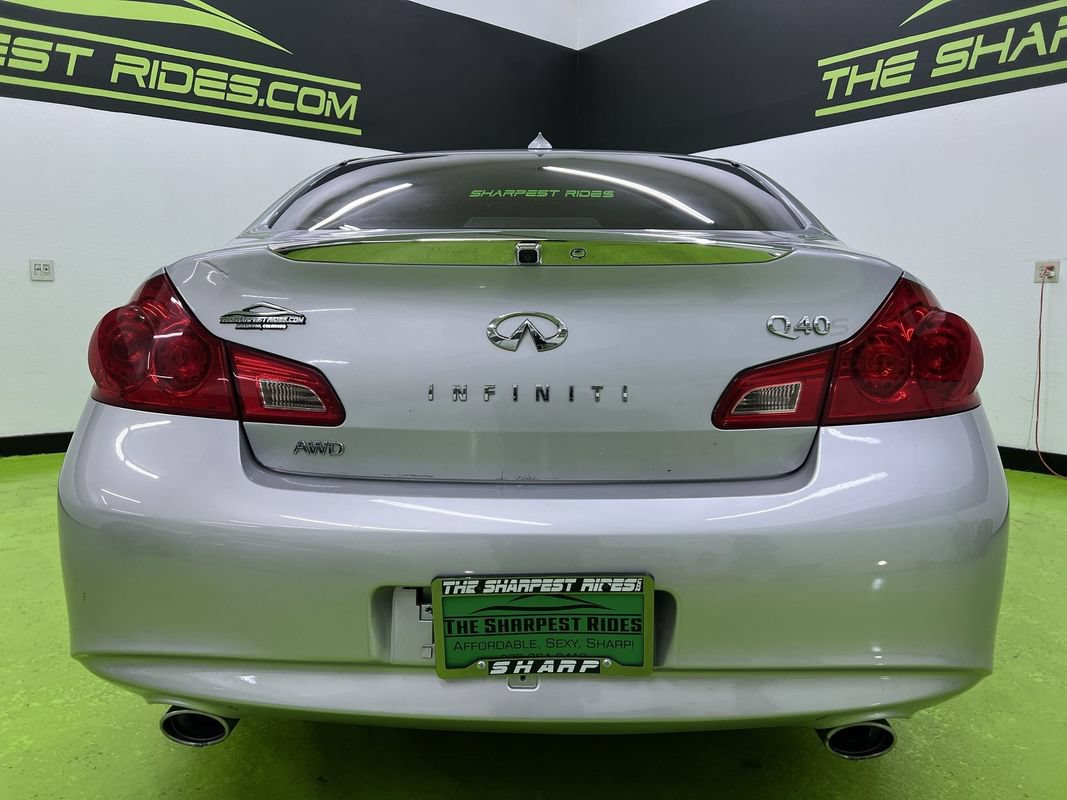 Used 2015 INFINITI Q40 AWD w/ Moonroof Package image 8