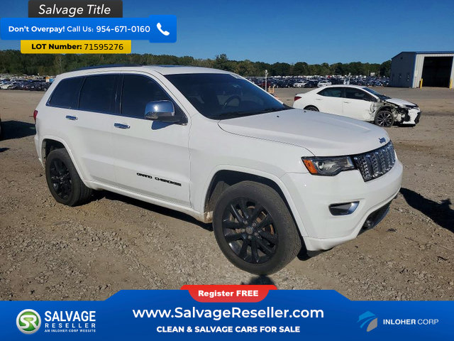 Used 2017 Jeep Grand Cherokee Overland AWD/4WD image 5