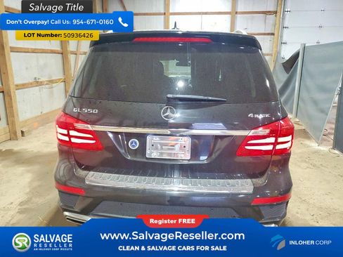 Used 2015 Mercedes-Benz GL 550 4MATIC image 8