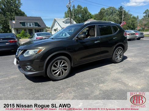 Used 2015 Nissan Rogue SL w/ SL Premium Package AWD/4WD image 4