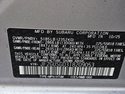 New 2026 Subaru Crosstrek 2.5i Sport image 18