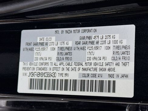 Used 2021 MAZDA CX-5 Sport image 40