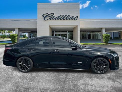 Certified 2022 Cadillac CT4 V Blackwing w/ Technology Package RWD image 2