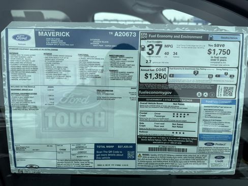 New 2026 Ford Maverick XLT w/ Equipment Group 301A AWD/4WD image 2