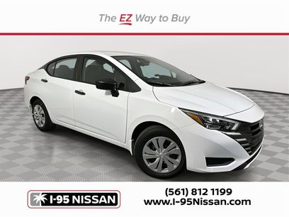 New 2025 Nissan Versa S w/ Trunk Package