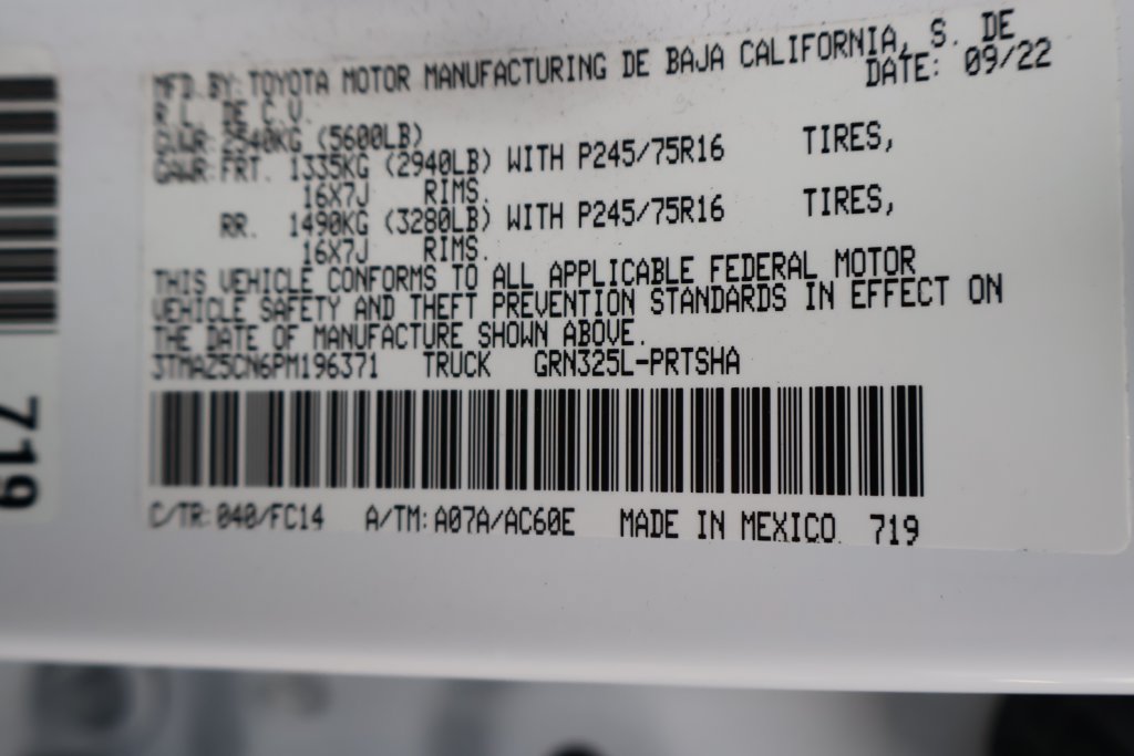 Certified 2023 Toyota Tacoma SR5 RWD image 62