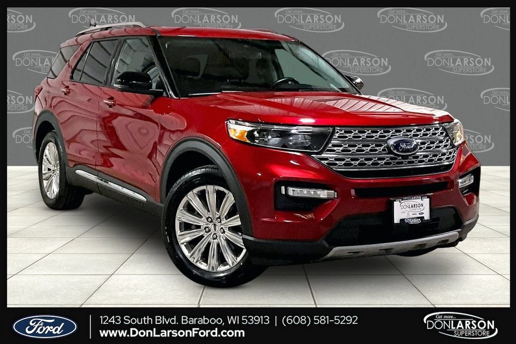 Certified 2021 Ford Explorer Limited w/ Equipment Group 301A AWD/4WD image 1