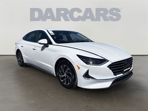 Used 2023 Hyundai Sonata Blue FWD image 1