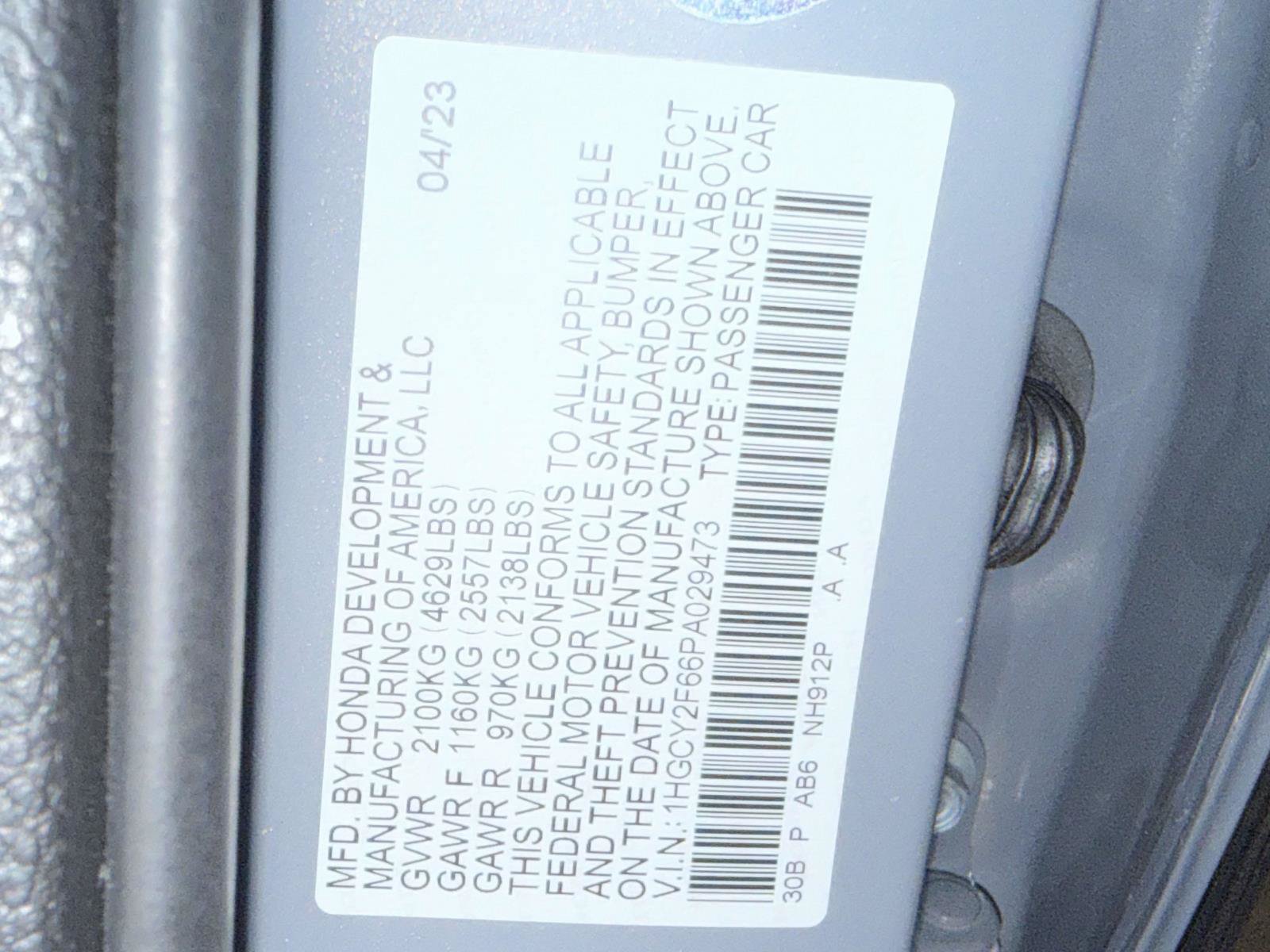 Used 2023 Honda Accord EX-L image 32