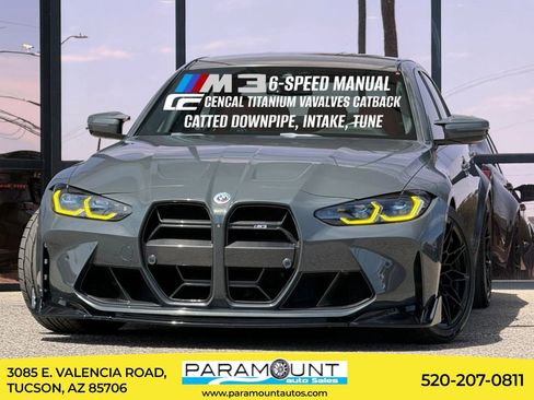 Used 2021 BMW M3 w/ Parking Assistance Package RWD image 1