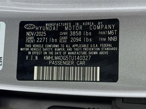 New 2026 Hyundai Elantra Sport FWD image 29
