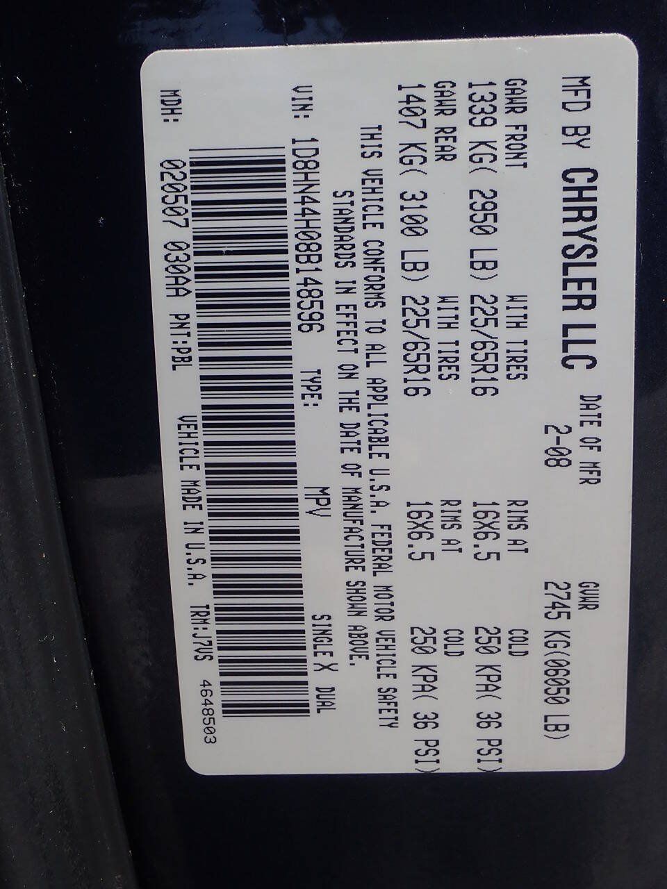 Used 2008 Dodge Grand Caravan SE FWD image 5