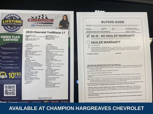 Certified 2023 Chevrolet TrailBlazer LT w/ Convenience Package FWD image 43