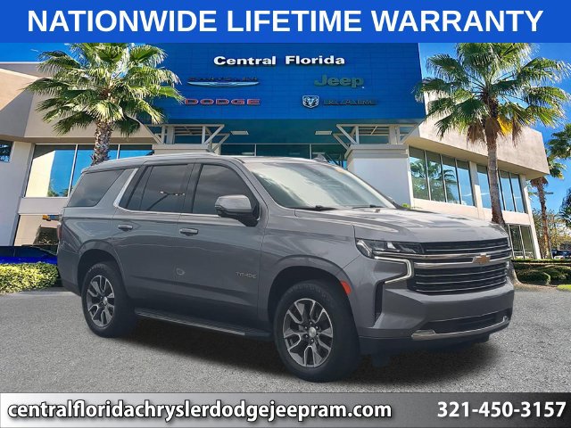 Used 2021 Chevrolet Tahoe LT w/ LT Signature Package RWD image 1
