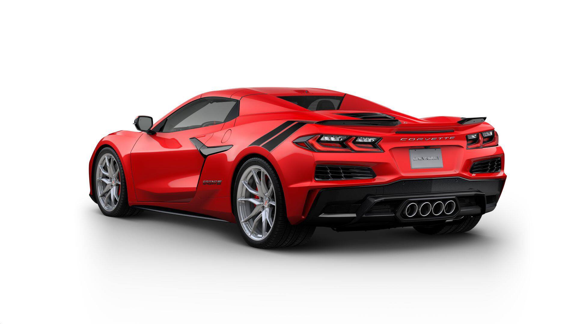 New 2027 Chevrolet Corvette Grand Sport w/ Chrome Exterior Badge Package RWD image 51