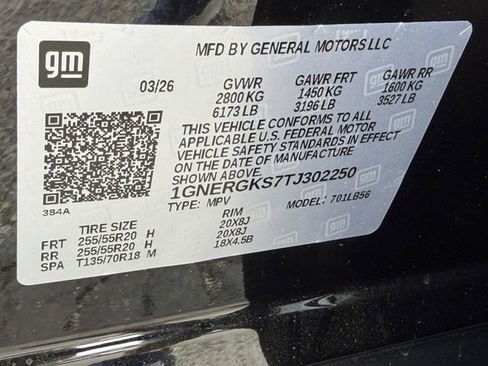New 2026 Chevrolet Traverse LT w/ Midnight/Sport Edition FWD image 19