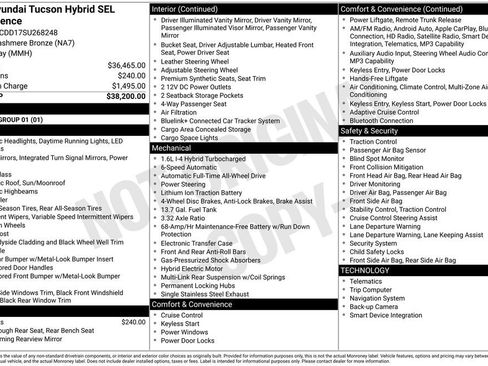 Used 2025 Hyundai Tucson SEL AWD/4WD image 17
