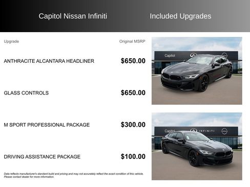 Used 2023 BMW M850i Gran Coupe xDrive M850i xDrive Gran Coupe w/ M Sport Professional Package image 8