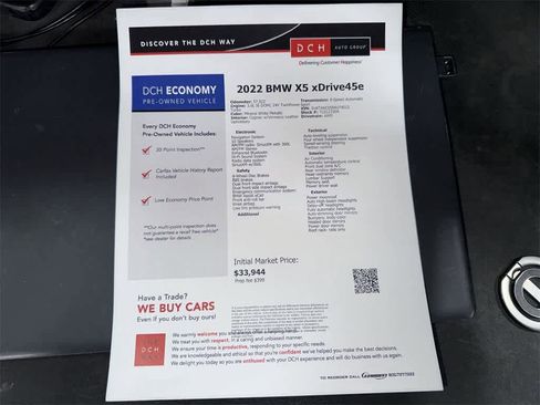 Used 2022 BMW X5 xDrive45e w/ Climate Comfort Package image 13