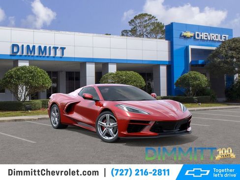 New 2026 Chevrolet Corvette Stingray Preferred Conv w/ Chrome Exterior Badge Package RWD image 1