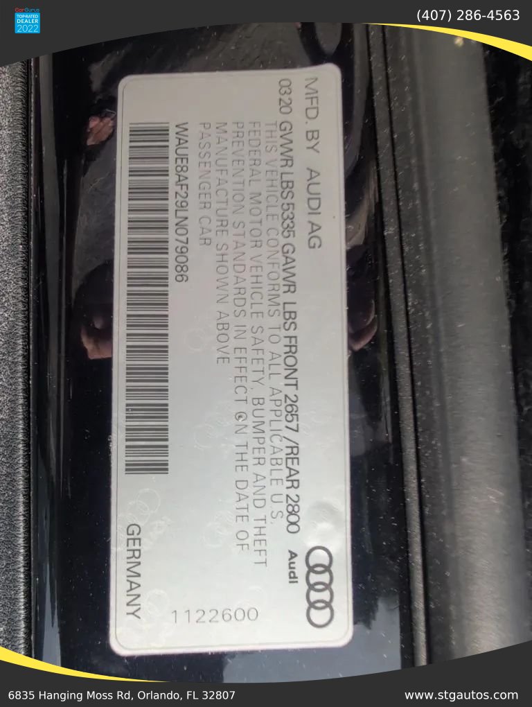 Used 2020 Audi A6 2.0T Premium Plus w/ Premium Plus Package AWD/4WD image 36