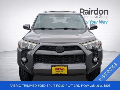 Used 2016 Toyota 4Runner SR5 AWD/4WD image 2