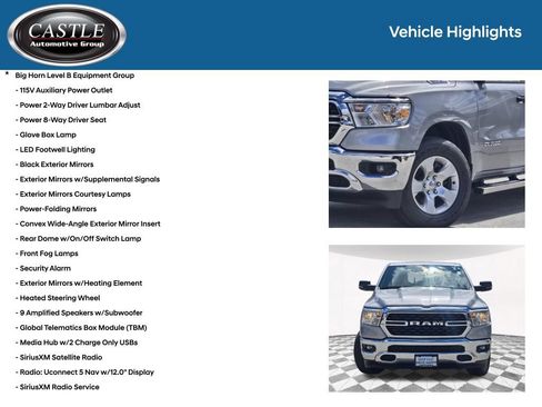 Used 2023 RAM 1500 Big Horn AWD/4WD image 8