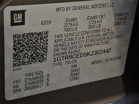 Used 2019 GMC Sierra 1500 Elevation w/ Elevation Value Package image 27